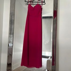 Morilee Madeline Gardner Dress Berry (fits like a 4)